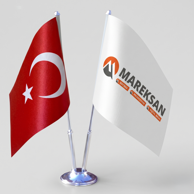 Üçlü Masa Bayrağı-MB03